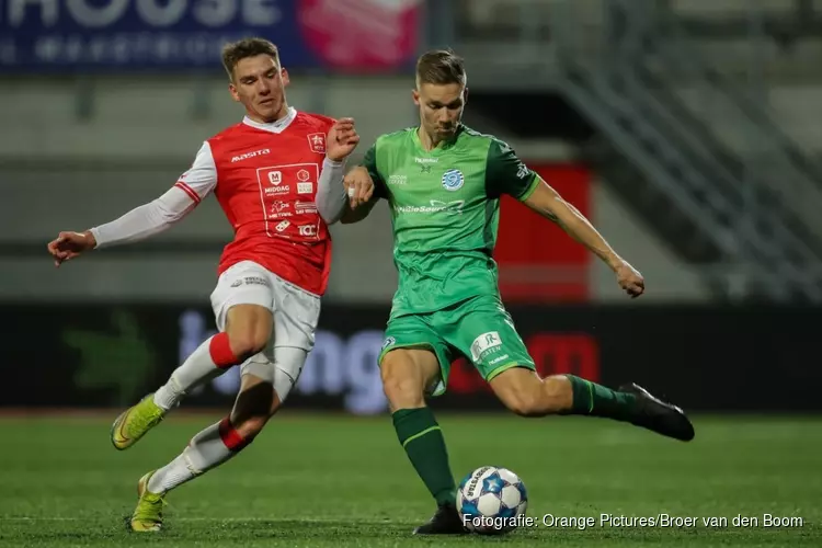 De Graafschap strijdend langs MVV